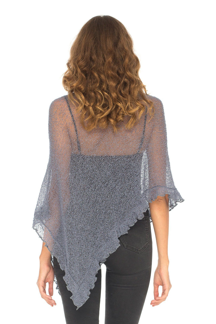 Feminine Flaire Poncho - Love-Shu-Shi