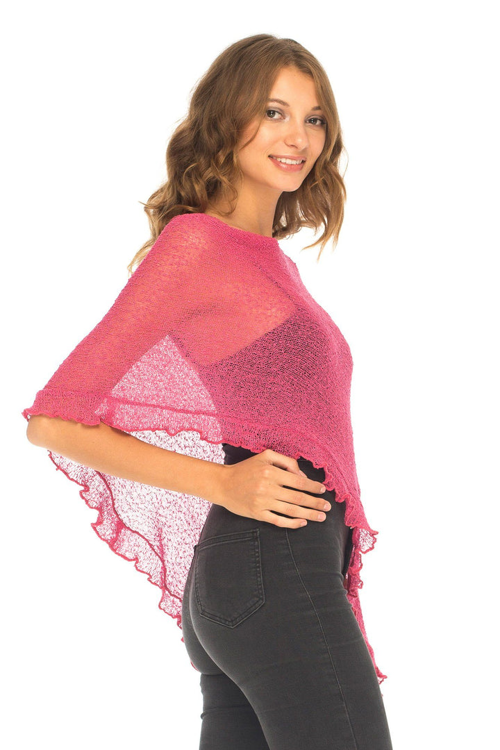 Feminine Flaire Poncho - Love-Shu-Shi