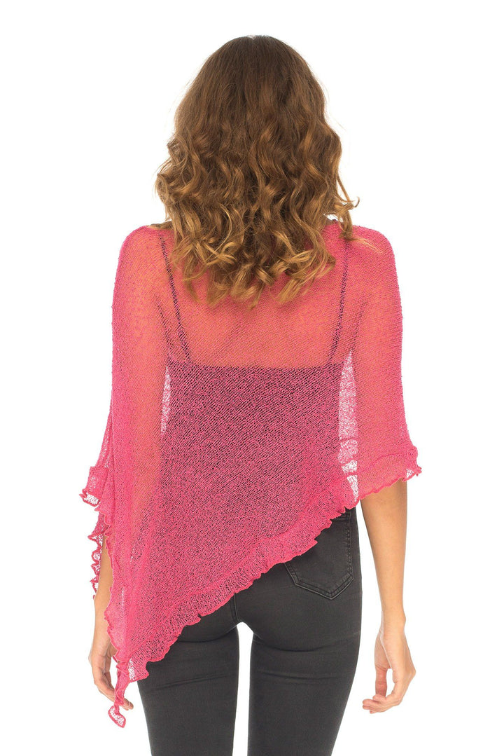 Feminine Flaire Poncho - Love-Shu-Shi