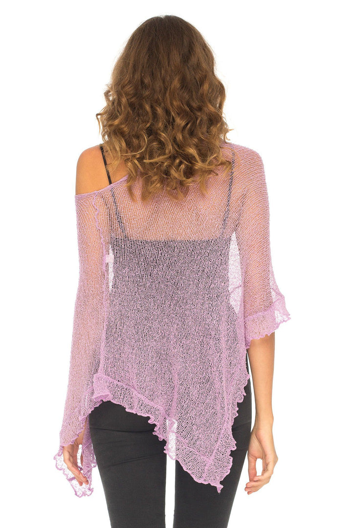 Feminine Flaire Poncho - Love-Shu-Shi