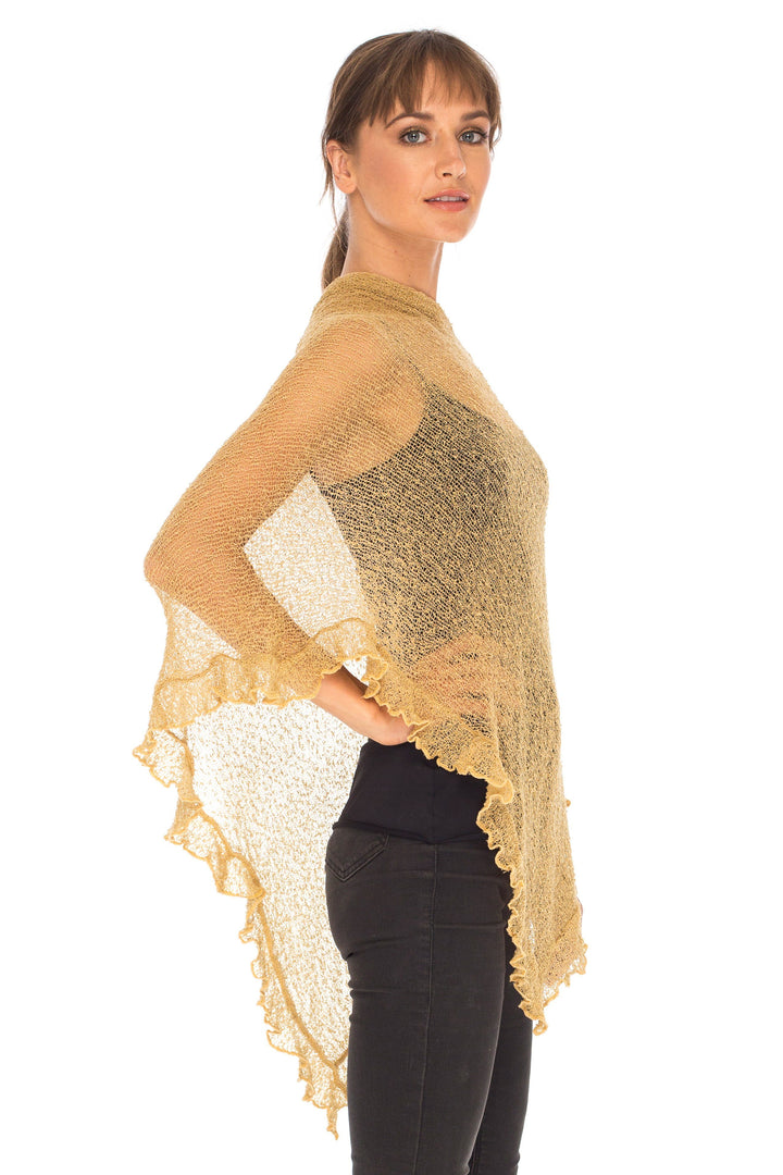 Feminine Flaire Poncho - Love-Shu-Shi