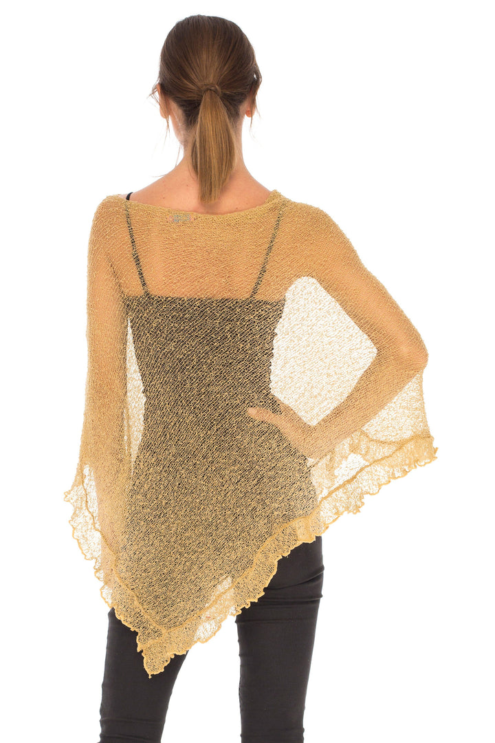 Feminine Flaire Poncho - Love-Shu-Shi