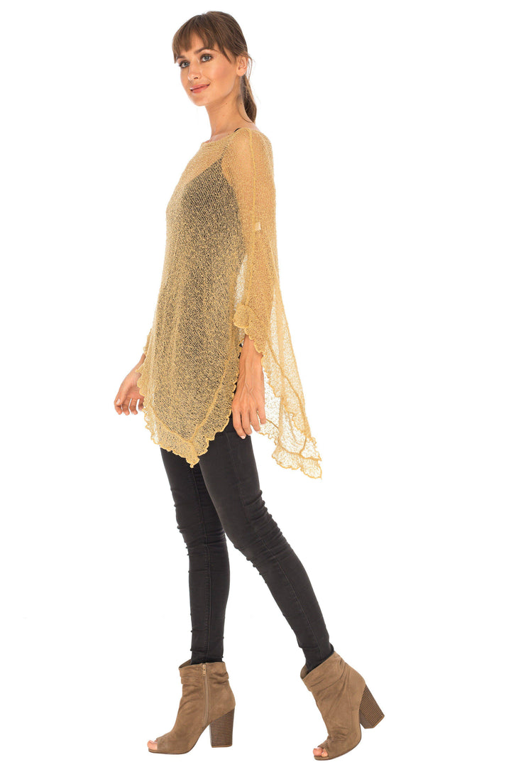 Feminine Flaire Poncho - Love-Shu-Shi