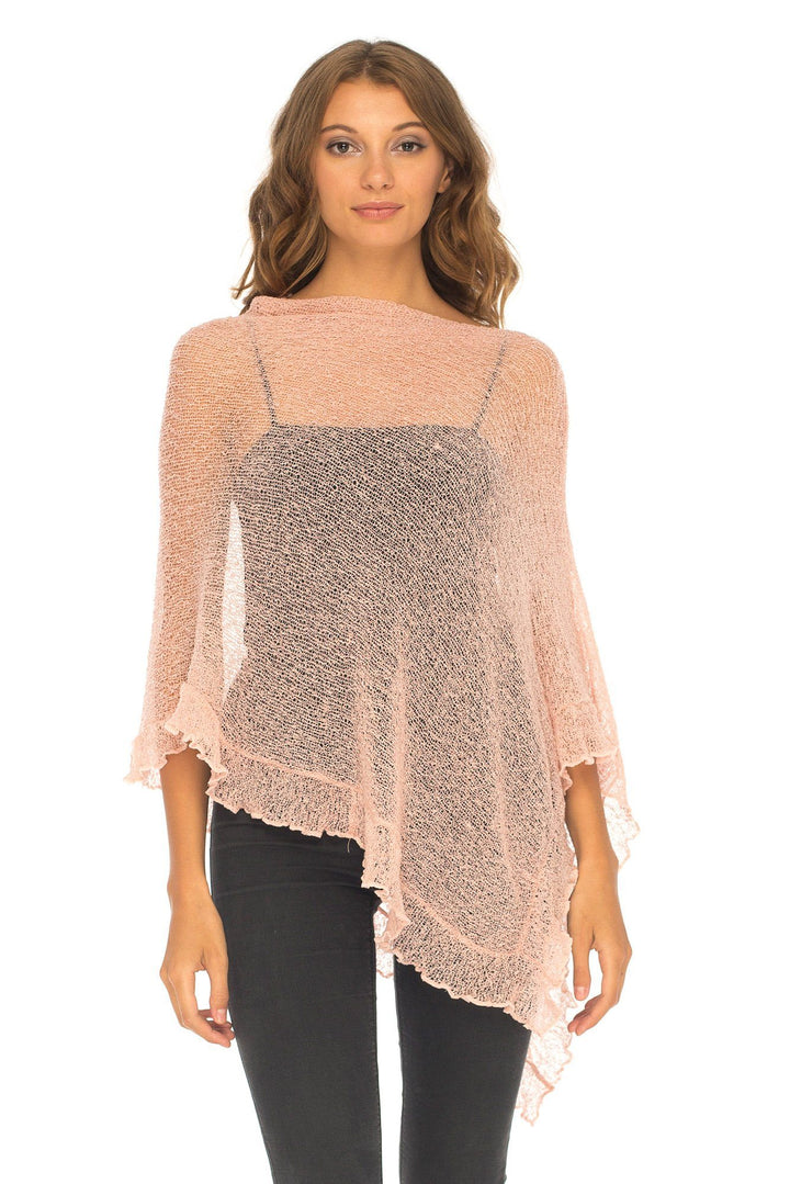 Feminine Flaire Poncho - Love-Shu-Shi