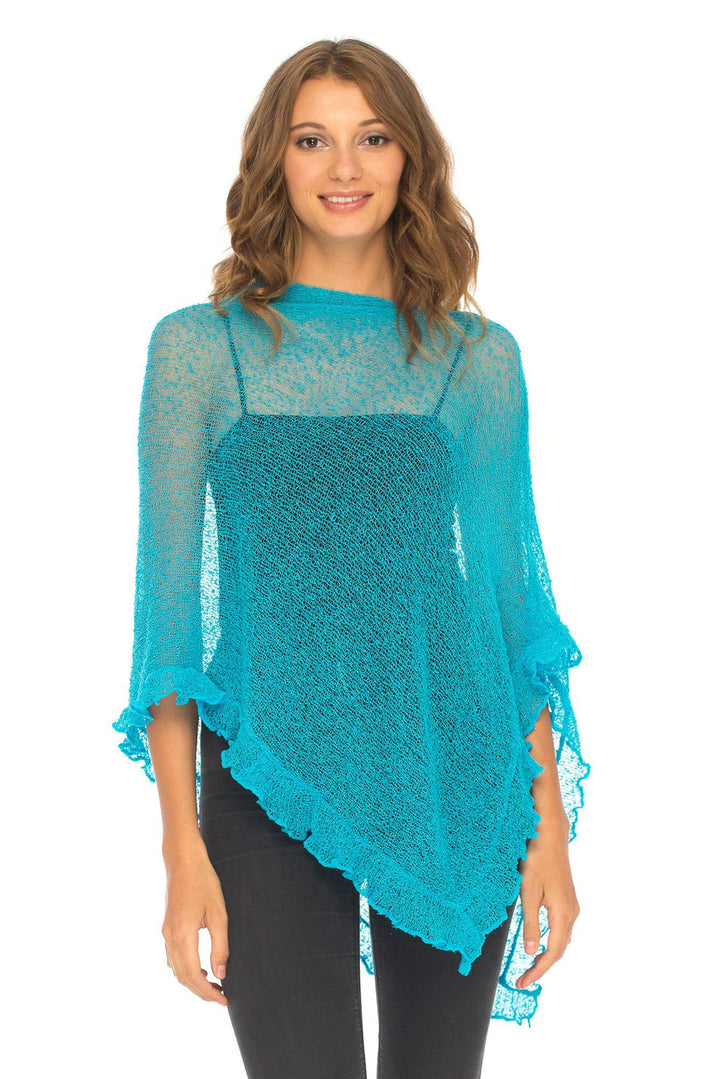 Feminine Flaire Poncho - Love-Shu-Shi