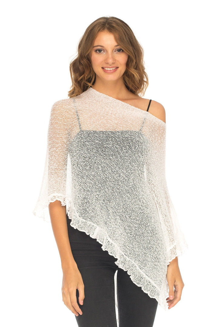 Feminine Flaire Poncho - Love-Shu-Shi