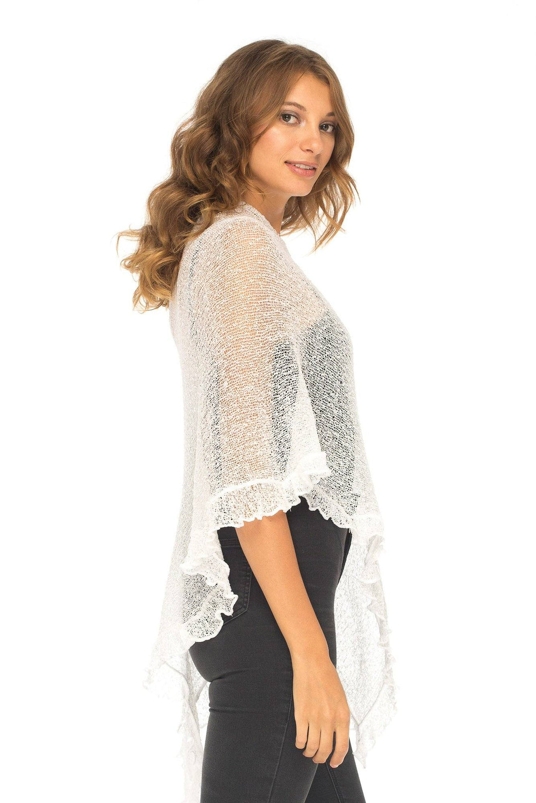 Feminine Flaire Poncho - Love-Shu-Shi