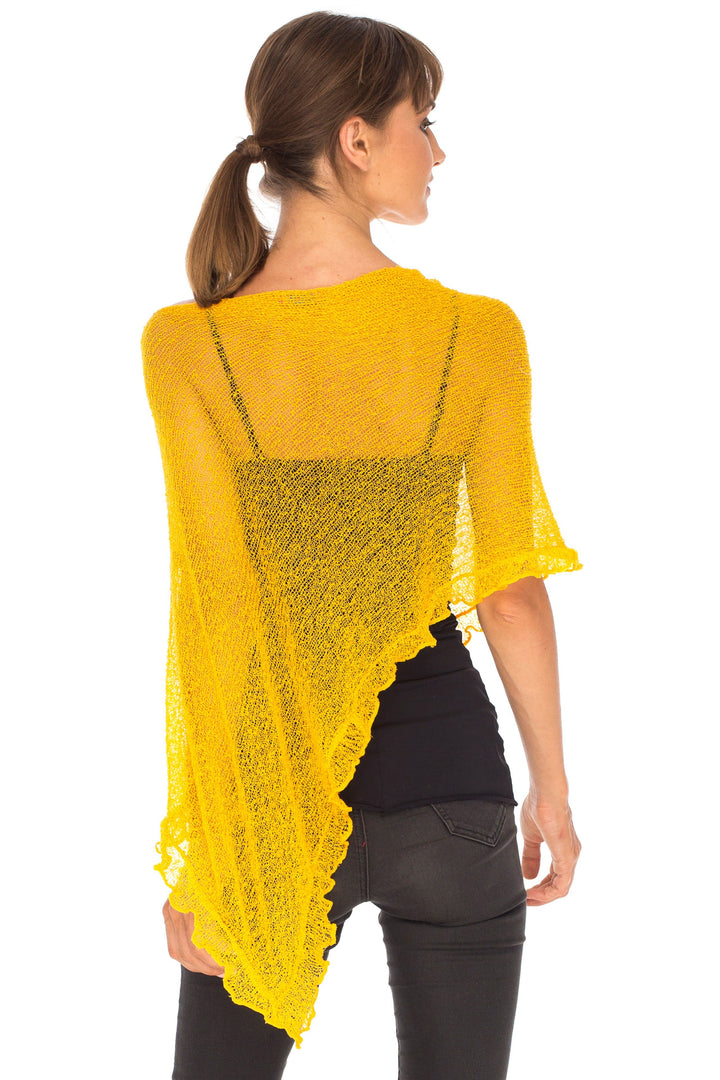 Feminine Flaire Poncho - Love-Shu-Shi