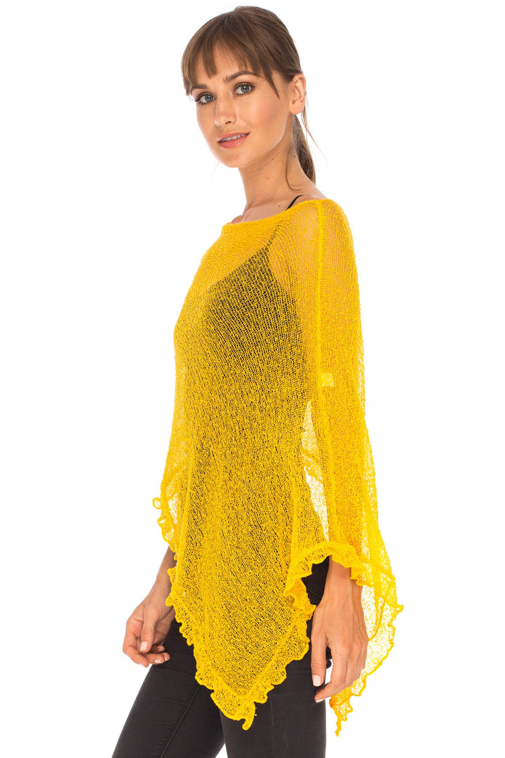 Feminine Flaire Poncho - Love-Shu-Shi