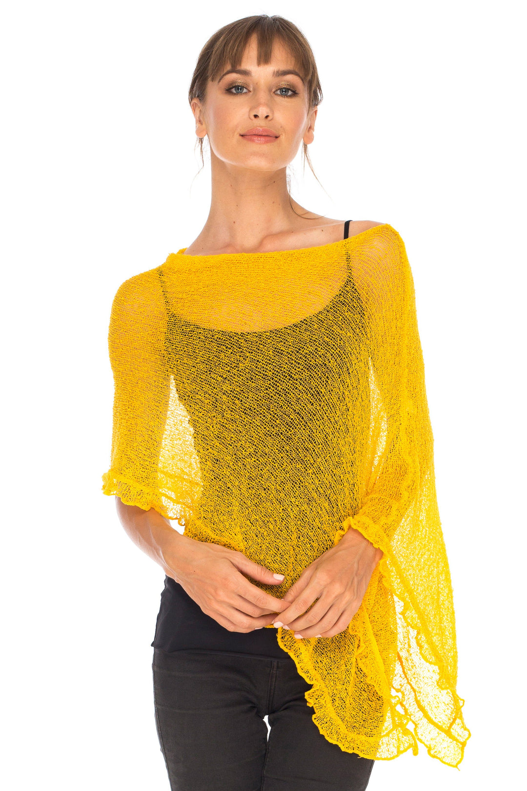 Feminine Flaire Poncho - Love-Shu-Shi