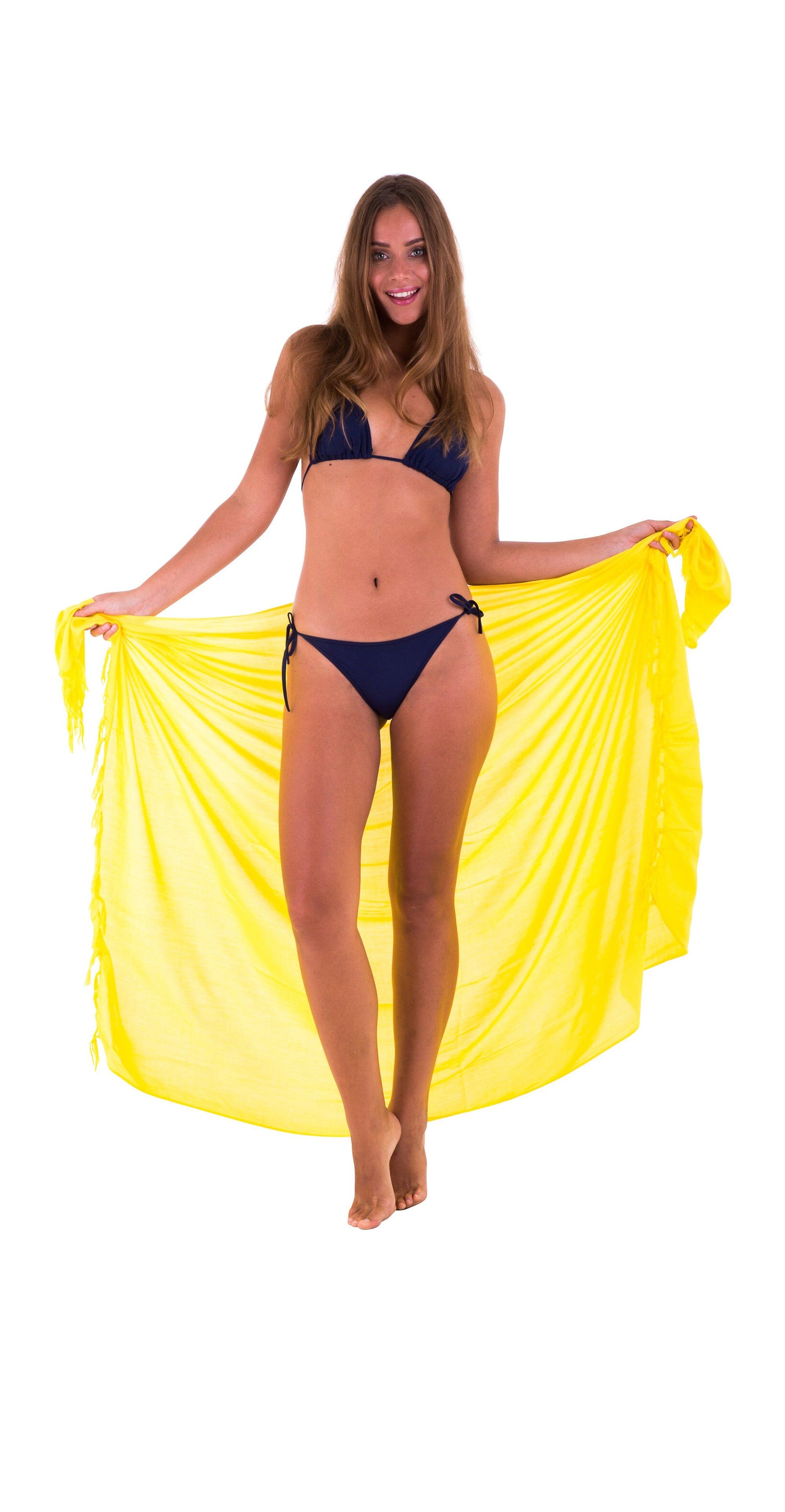 SHU-SHI Womens Bathing Suit Cover Up Sarong Pareo Bikini Beach