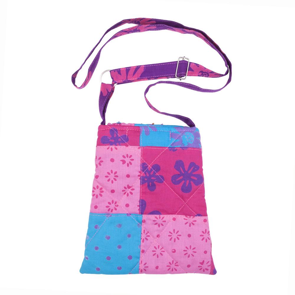 Girls Crossbody Bag Patchwork Design - Love-Shu-Shi